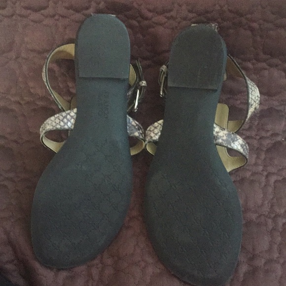 Snakeskin Sandals. Excellent condition - Picture 2 of 4